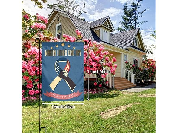 MLK I Have A Dream Garden Flag 12x18