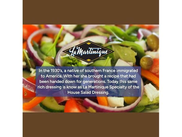 La Martinique True French Vinaigrette Dresing