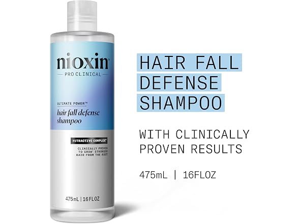 Nioxin Ultimate Power Hair Fall Defense Shamp 084A