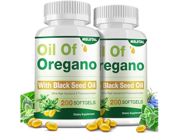 Oil of Oregano with Black Seed Oil