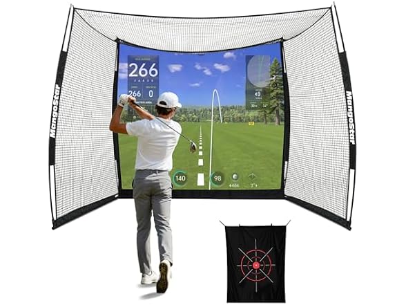 MangoStar 11x8ft Golf Hitting Net