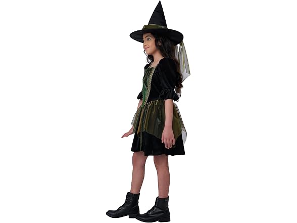 California Costumes, Girls' Emerald City Witch, Size XS