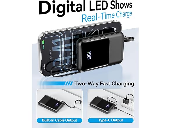 Tikeyo Portable Charger Power Bank