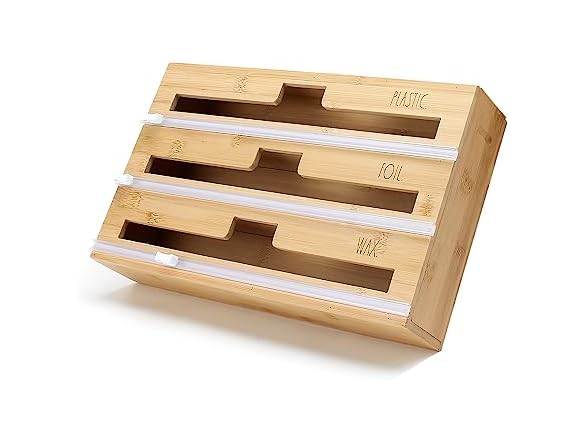 Bag Organizer For Kitchen Drawer (Bamboo)