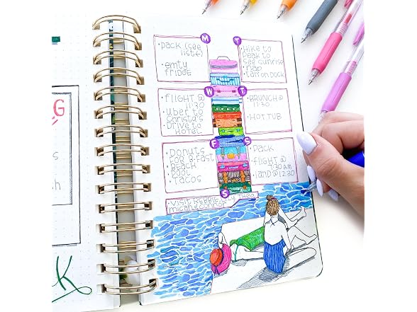 Zebra Pen SARASA Clip Retractable Gel Pen, Assorted Ink