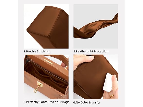 DGAZ Bag Organizer Insert, Silk Purse 