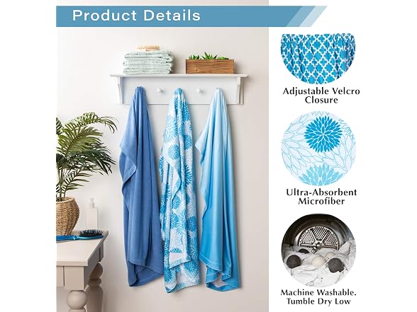 DII Spa Towel Women Large, 62x32.5