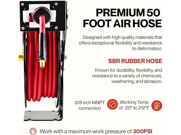 Reelworks L815153A-VN ReelWorks Air Hose Reel