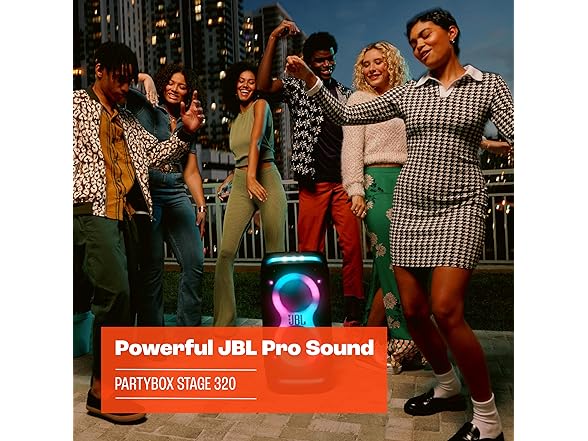 JBL PartyBox Stage 320 Portable Party Speaker (Grade A Refurbished)