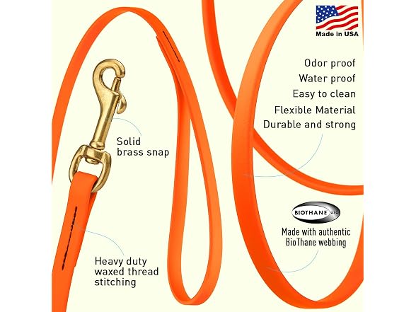 Viper K9 Biothane Working Dog Leash