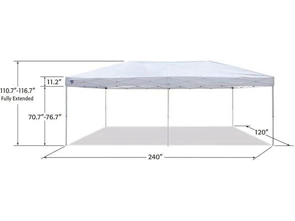 Z-Shade 20 x 10 Foot Everest Instant Canopy