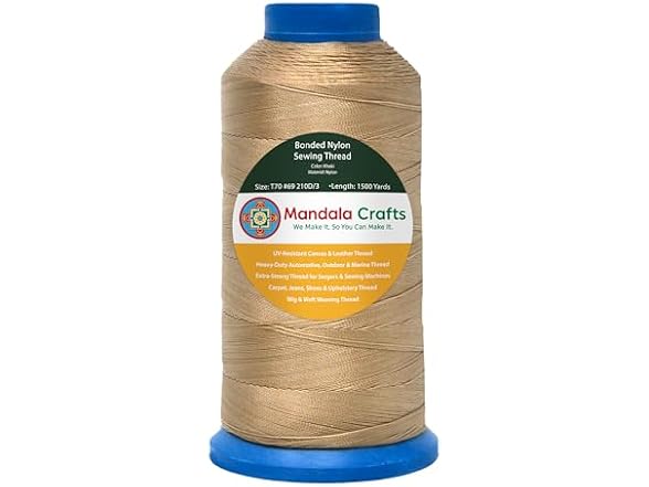 Mandala Crafts Size 69 210D T70 Bonded Nylon