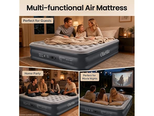 OlarHike 20in King Air Mattress 850lb