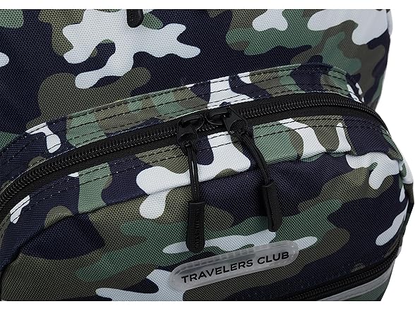 Travelers Club 18" Camo Rolling Backpack