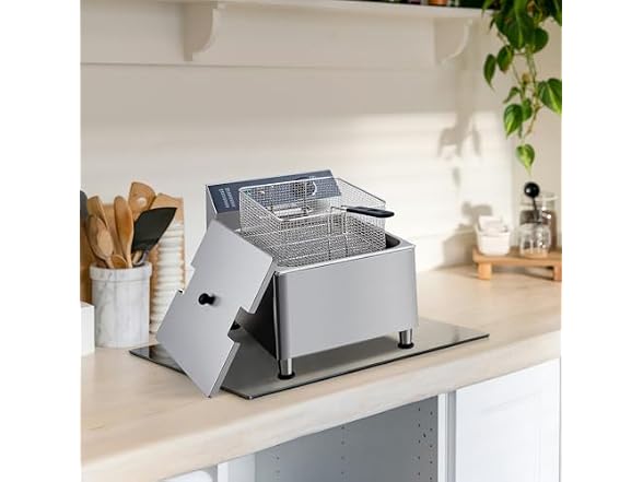 Commercial Deep Fryer 11L 1700W Stainless Steel
