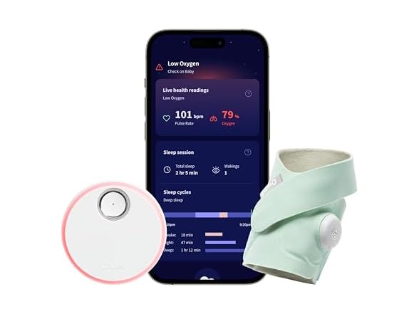Owlet Infant Smart Wearable Baby Monitor Mint