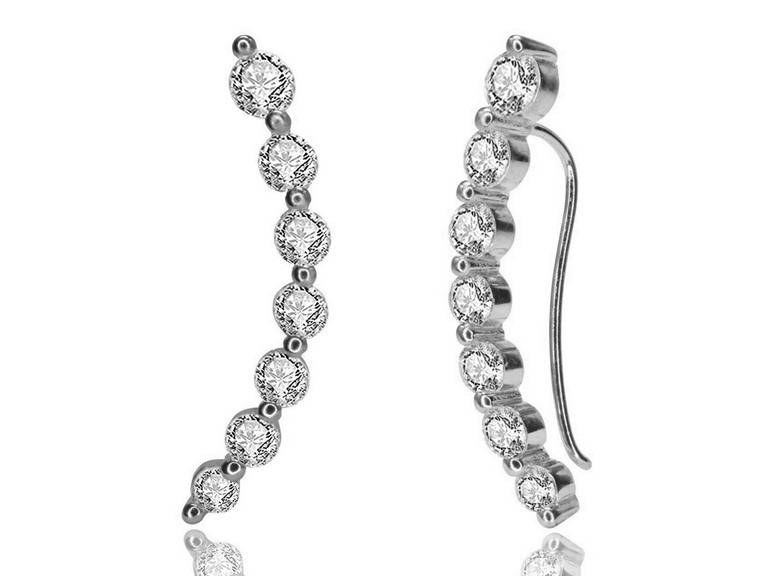 AAA IGT-DAAS-DES328 Crystal Climber Earrings  