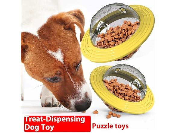 Durable Dog Toys Interactive Wobble Ball Food Feeder