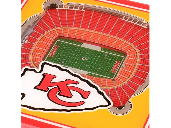 YouTheFan NFL Kansas City Chiefs 3D