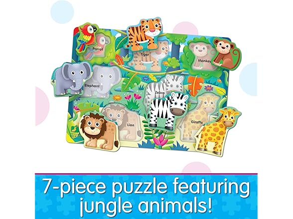 Lift & Learn - Jungle Tray Puzzle