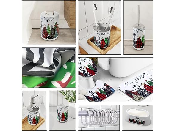 Clara Clark Bathroom Accessories Set 27Pc