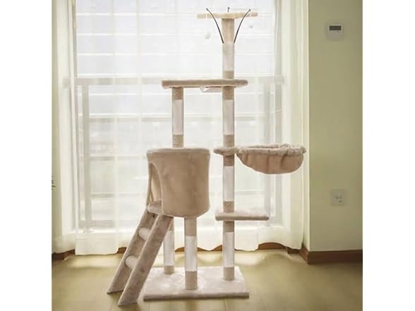 GoofyPet 54.3in Cat Tree for Indoor Cats