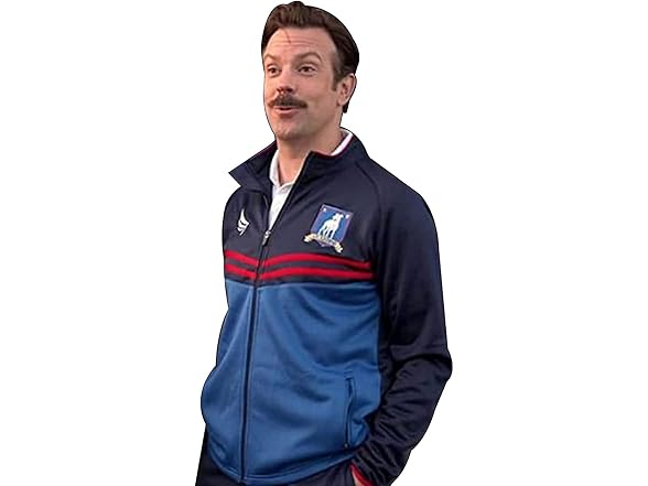 Jorde Calf Men (M) Ted Lasso Jason Sudeikis Jacket