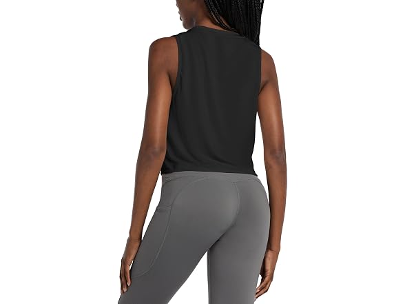 Baleaf Women (M) Workout Tops Crop Tank Top Shirts