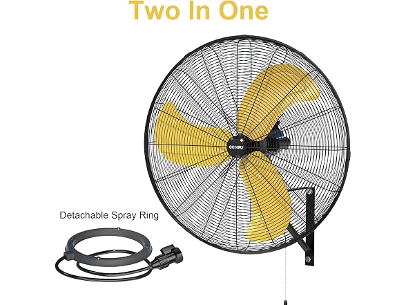 CCGIRU BC2199526040686 Wall Mount Fan