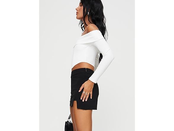 Princess Polly Ravyn Side Slit Mini Skort