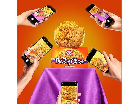 Jolly Time T Big Cheez Cheddar Cheese Popcorn