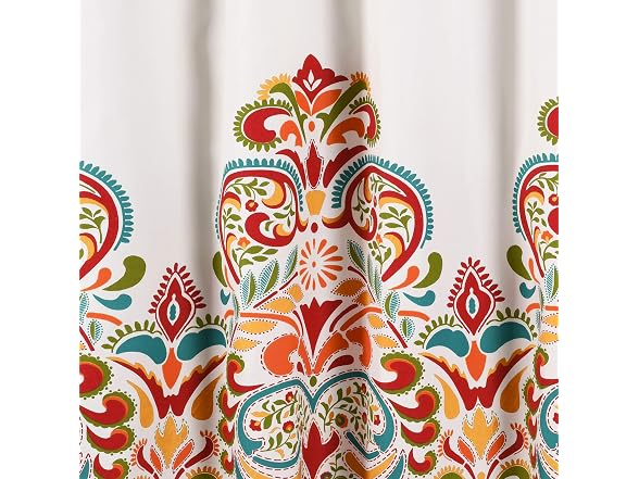 Lush Decor Clara Shower Curtain Single 72" W