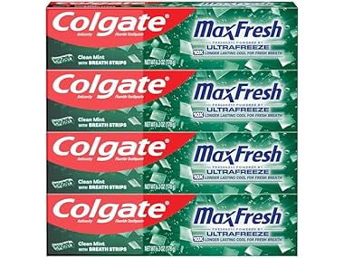 $23.99 (8-Pack) Colgate MaxFresh Toothpaste Pack, 6.3 oz dealfomo