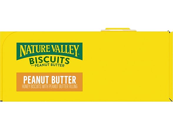 10CT Nature Valley Biscuit Sandwiches, Peanut Butter
