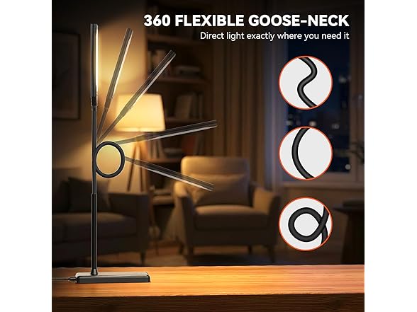 LINTYLE Touch Control Desk Lamp