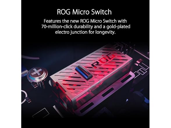 ASUS ROG Gladius III Wired Gaming Mouse, 19000 DPI