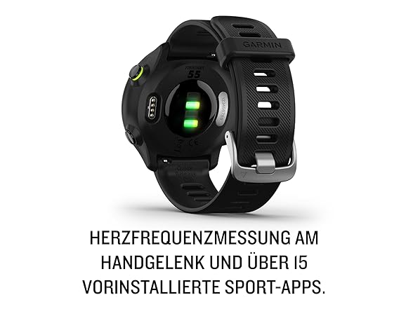 Garmin Forerunner 55 GPS Running Smartwatch, Black (Open Box)