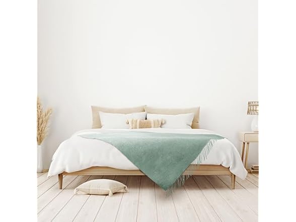 Safdie & Co. Faux Cashmere Throw Blanket