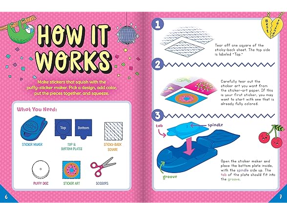 Klutz Make Your Own Puffy Stickers