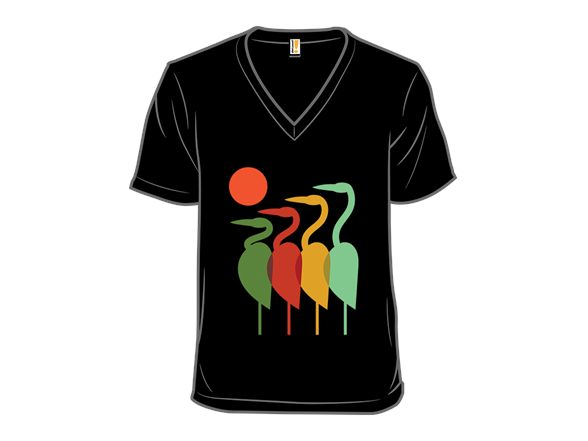 The Colorful Herons