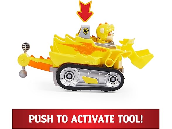 Paw Patrol, Rescue Knights Rubble Transforming Toy Car