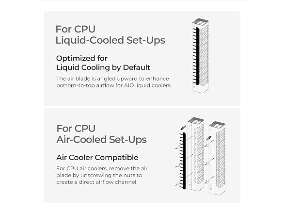 TRYX FLOVA White Mid-Tower ATX PC Case