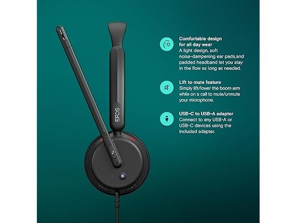 EPOS EPOS Impact 400 On-Ear Wired Headset w