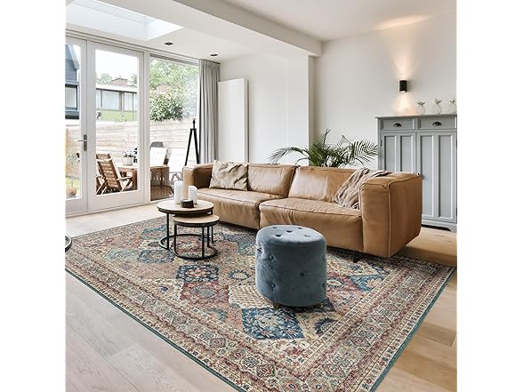 Gertmenian 6x9 Indoor Boho Area Rug