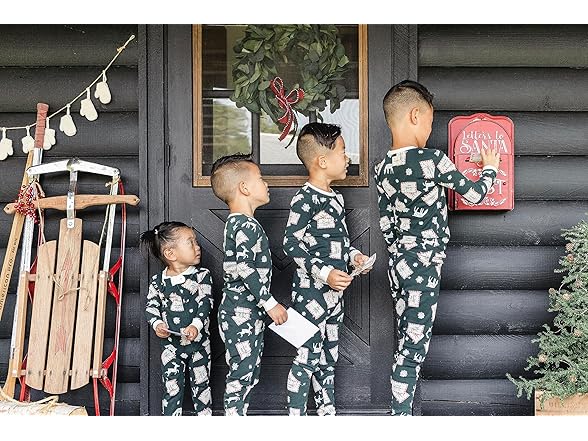 Burts Bees Family Holiday PJs