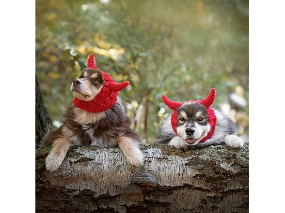Zoo Snoods Red Devil Dog Costume