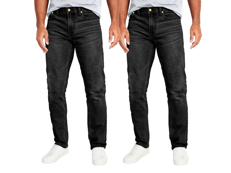 BLU ROCK WC-----(Men's 2PK) / JMBJ-Jeans / BK-BK / 30