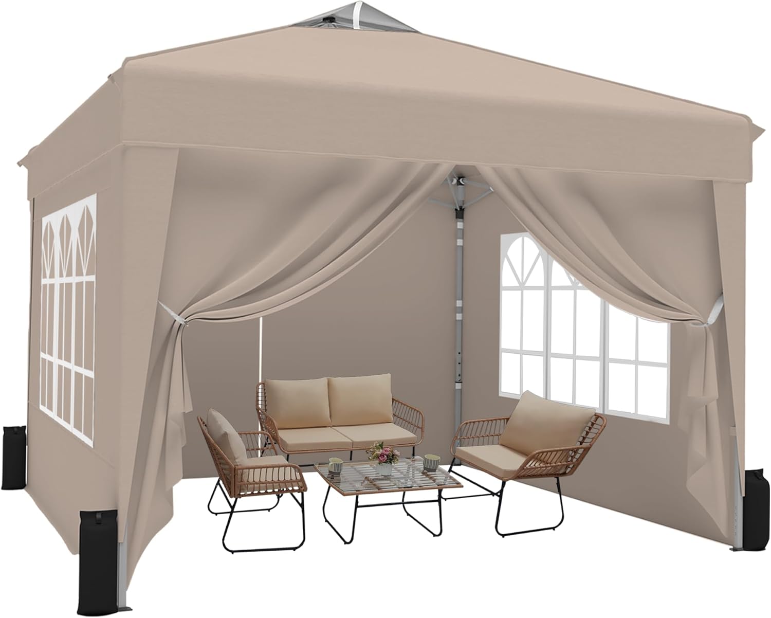 SANWAY 10x10 Pop Up Canopy Tent - Gallery 7
