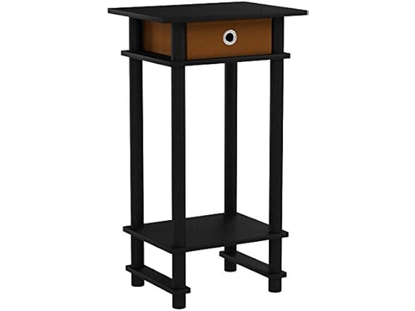 Furinno Turn-N-Tube End Table, 2-Pack