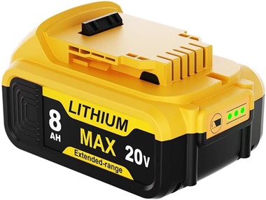 $36.99, Was $71.70, 48% Off! Simple Plus+ 20V 8.0Ah Replacement Battery for DEWALT dealfomo